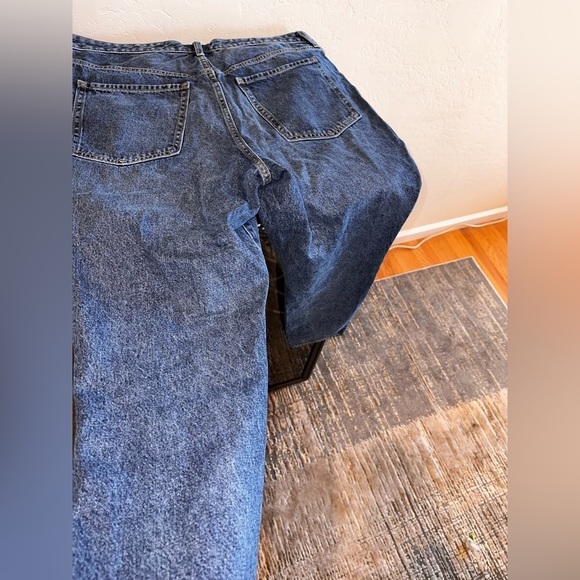 NWT Old Navy High Rise OG Straight Jeans Patched​​​ - Picture 5 of 7